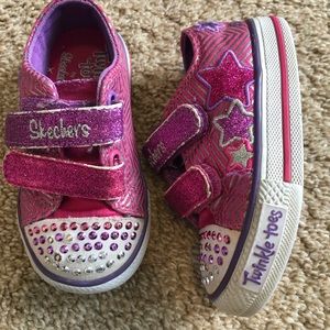 Girls sketchers twinkle toes